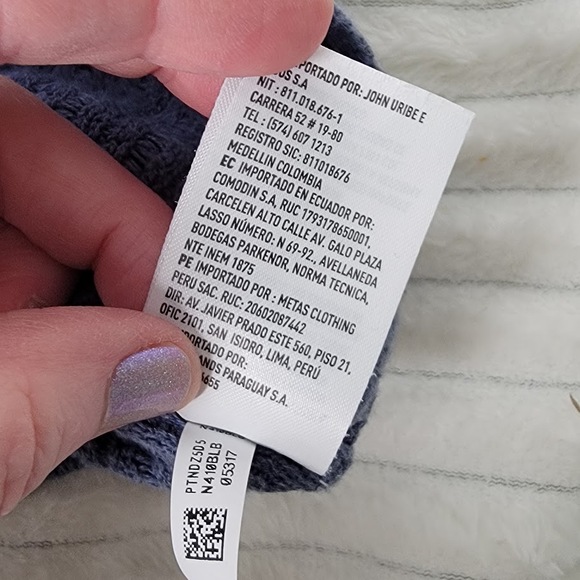 American Eagle Blue Knit Polo Shirt Men's M Retro 90s Coastal Grandpa Aesthetic - Picture 8 of 9